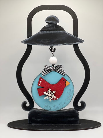 Hand-Painted Unique Christmas Ornaments! Red Bird